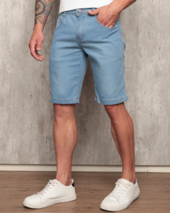 Bermuda jeans store longa masculina