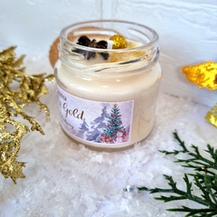 Vela aromática Natal mágico Vanilla Gold - Cheiro di Madamy