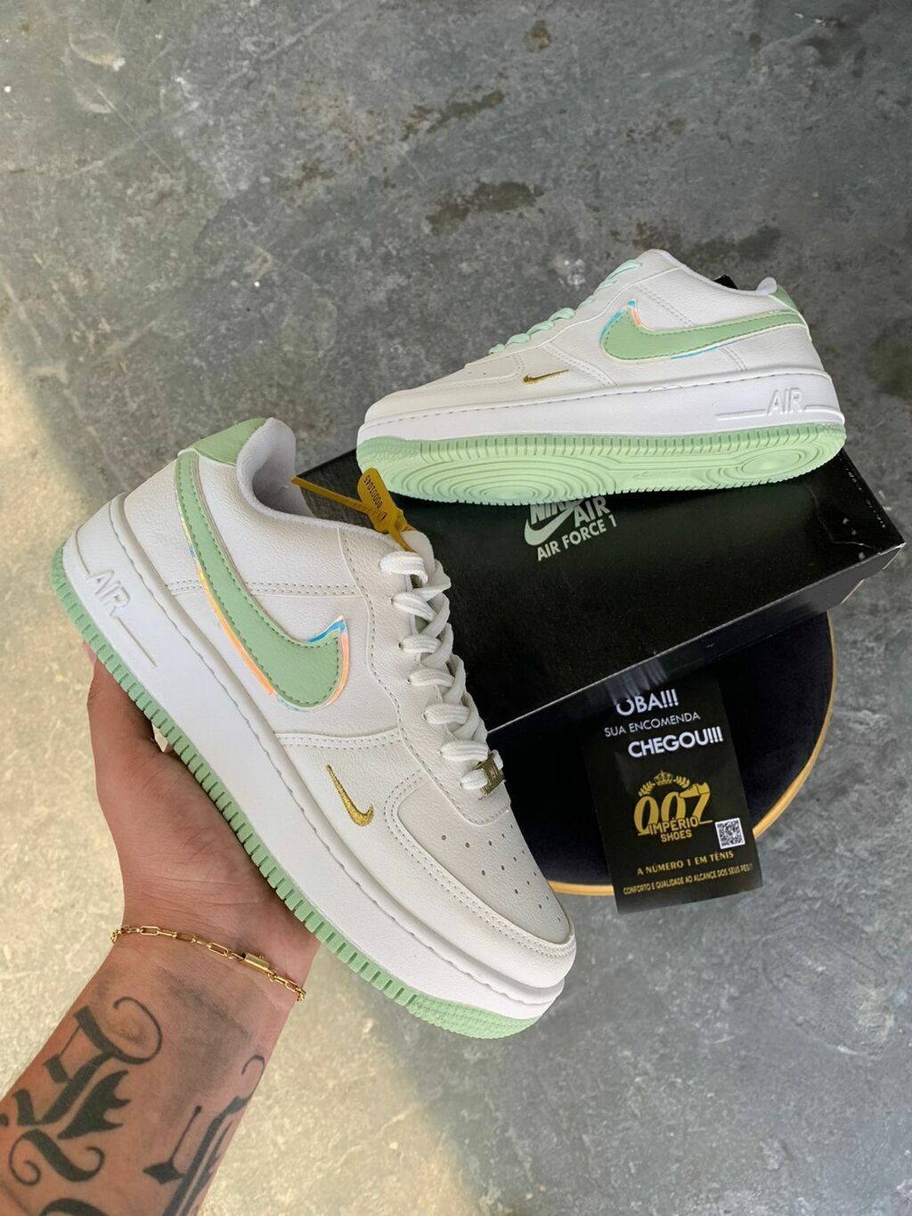 AIR FORCE 1 MENTA Comprar em IMP RIO 007 SHOES
