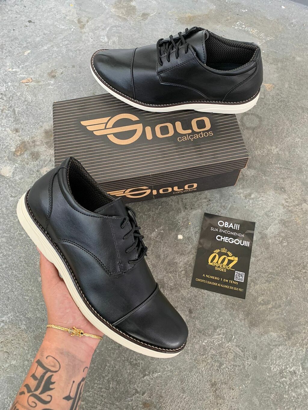 SAPATO GIOLO 3020 PRETO Comprar em IMP RIO 007 SHOES