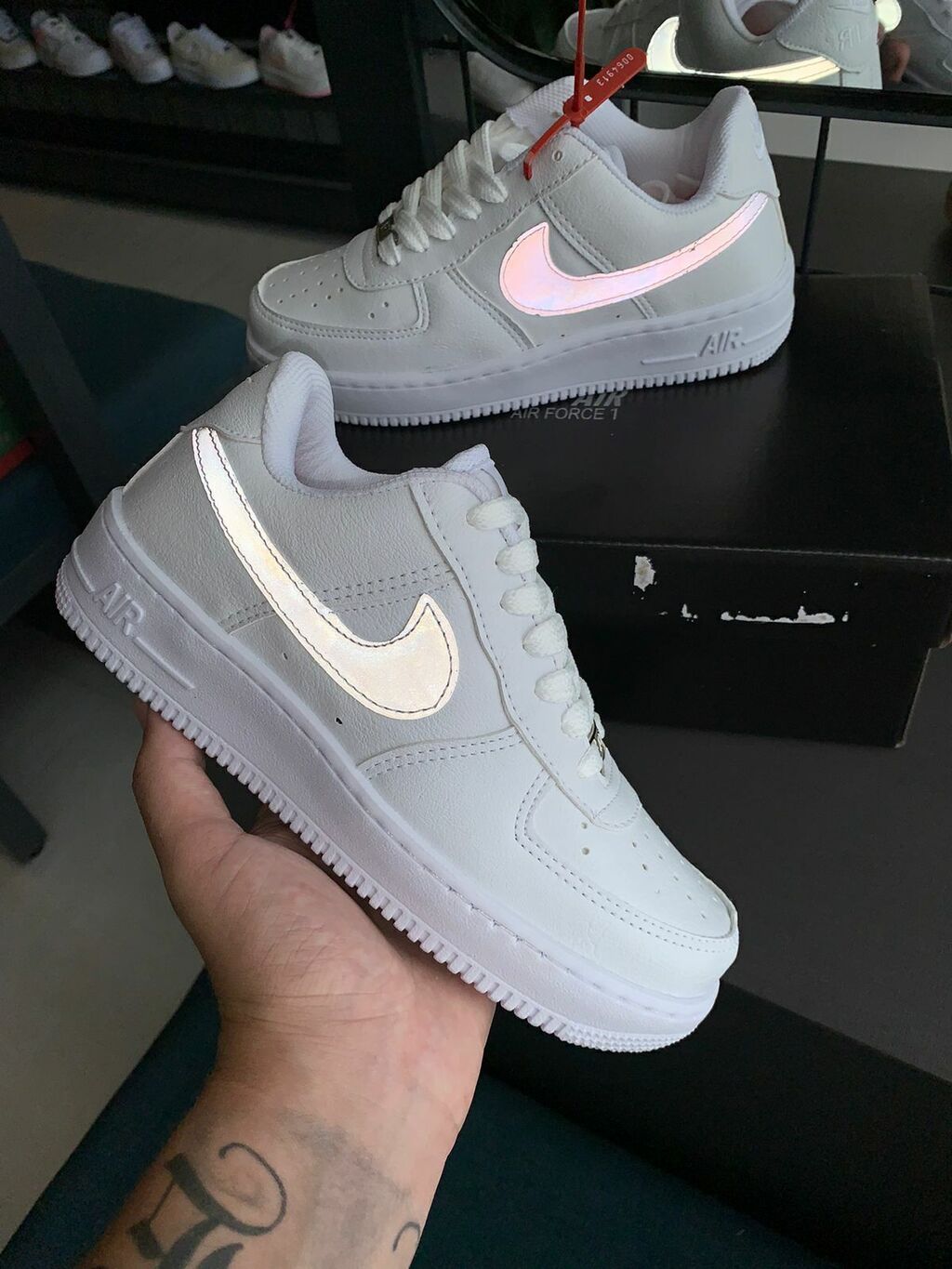Air force 1 just do it refletivo sales