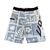 Bermuda Uot Masculina Tactel Shorts Praia - Edição limitada 0106