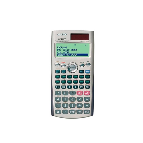 Casio shop financial calculator