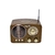 Radio AM/FM Nisuta Nsrv14 Vintage Bt/Mp3/Micro Sd/Aux