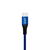 Cable Usb A (M) Tipo C (M) 2.0 1.2Mts Mark Dt-03 Azul Y Negro en internet