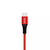 Cable Usb A (M) Tipo C (M) 2.0 1.2Mts Mark Dt-03 Rojo Y Negro - comprar online