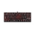 Teclado Mecánico Gamer Redragon Kumara K552 Led Rojo