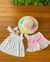 Conjunto Love Jujubas Completo (Bata + Short + Chapéu) - Srta. Lolli