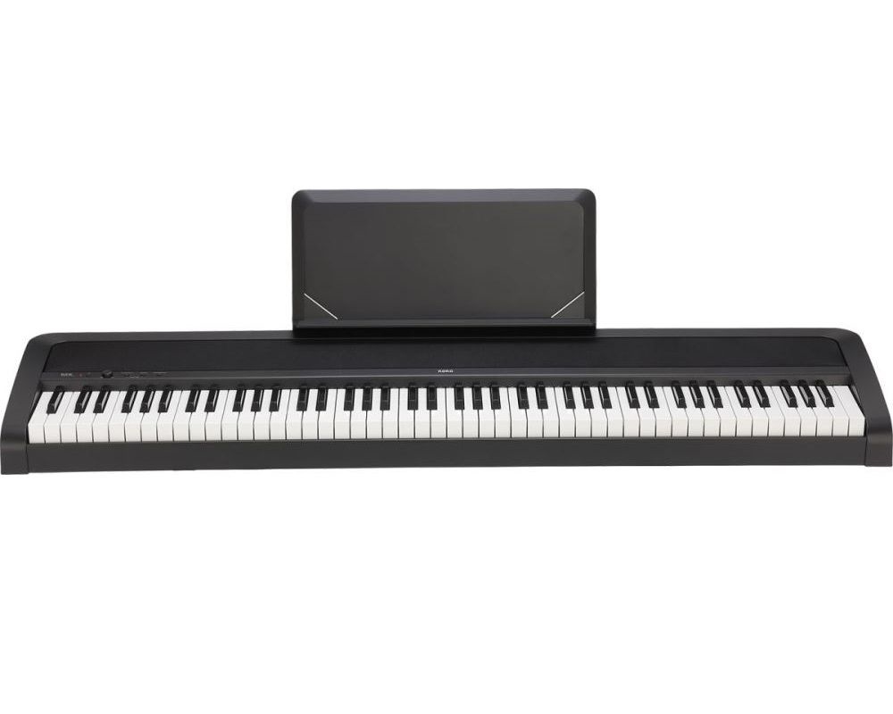 Piano de teclado infantil com suporte destacável, alto-falante