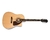 Violão Epiphone Elétrico Folk Natural Aj210ce Outfit Com Case (11104)