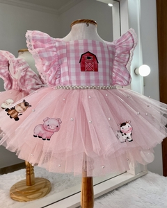 Vestido Tutu Fazendinha Com Bichinhos | 20 dias Úteis na internet