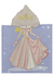 Poncho de Toalla Infantil princesa Lila