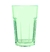 Vasos Facetados Tipo Cristal Verde (Plastico)