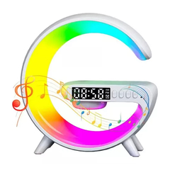Bocina Bluetooth mini cargador inalambrico lampara reloj - G63 - comprar en línea