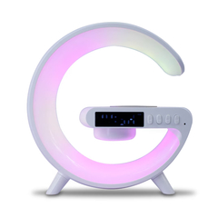 Bocina Bluetooth mini cargador inalambrico lampara reloj - G63 en internet