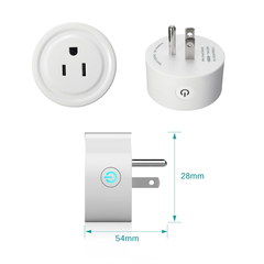 Smart Plug Wifi Contacto Inteligente App Led Socket Apagador - CH.69 en internet