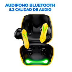 AUDIFONOS GAMER BLUETOOTH RETROILUMINADOS TOUCH IN EAR - EAR.BT.Y8