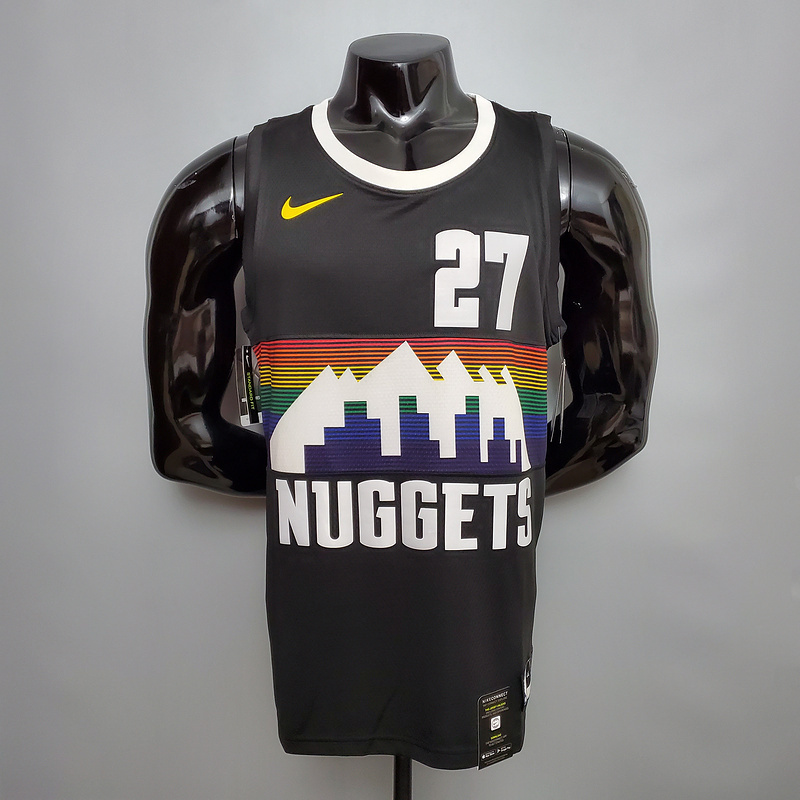 Denver nuggets on sale black jersey
