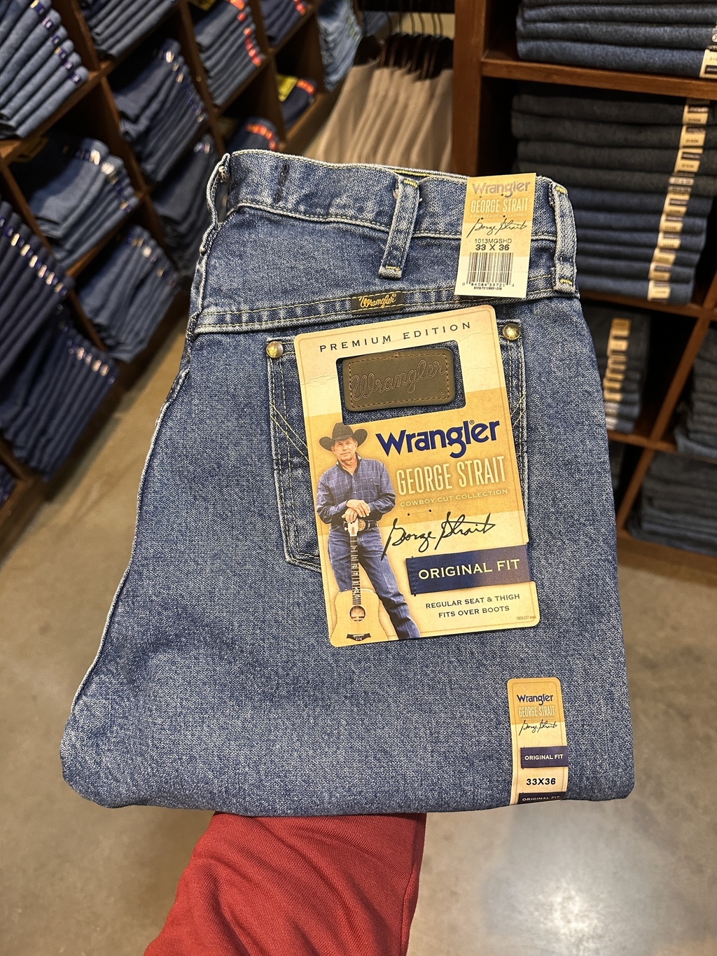 Calça Jeans Wrangler George Strait - Original Fit