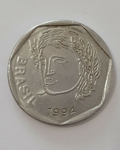 Moeda 25 Centavos 1994 - Data Marcada