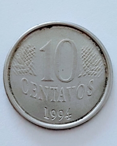 Moeda 10 Centavos 1994 - 4 Data Marcada na internet