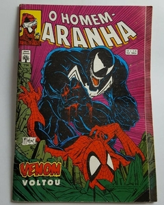 O Homem-Aranha Nº 114 / Venom Voltou - Editora Abril Jovem 1992