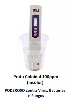 Prata Coloidal 100ppm Kit 4 Litros Super Silver - Super Silver Produtos Naturais