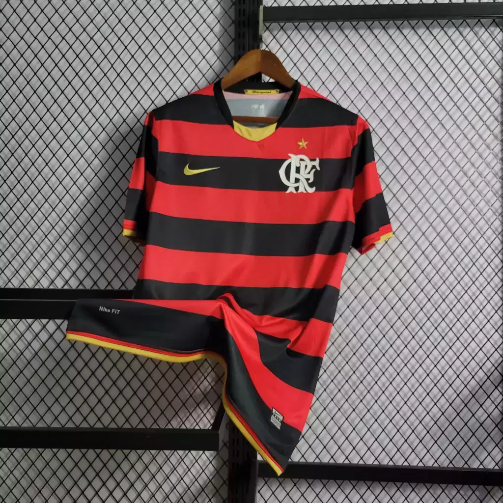 Camisa Flamengo Home 2009 Modelo Retrô