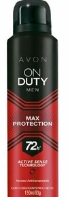 Desodorante Aerossol Men Max Protection [On Duty - Avon]