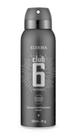 Desodorante Club 6 Intenso 125ml [Eudora]