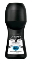 Men Invisible Desodorante Roll-On Masculino 50ml [On Duty - Avon]