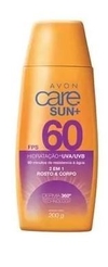 Protetor Solar FPS60 Rosto e Corpo 120g [Care Sun+ - Avon]