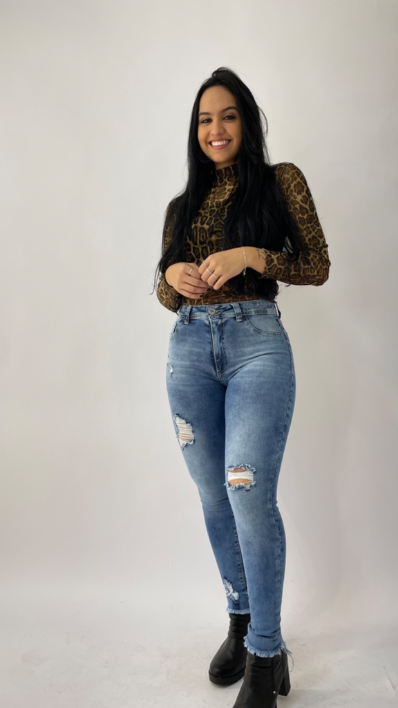 Calça Jeans Deluxe Denim - Kaprixo Jeans e Modas