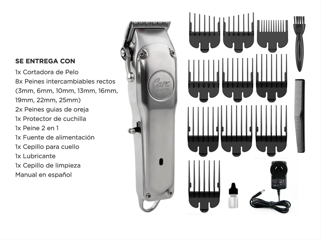 Maquina Corta Pelo 220v Accesorios Peluqueria Profesional