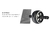 Rueda Abdominales Gadnic Fit Ab Wheel Ancha Resistente + Matt Para Rodillas - tienda online
