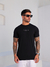 Camiseta Slim Embossing Prata FB CLTN Preta