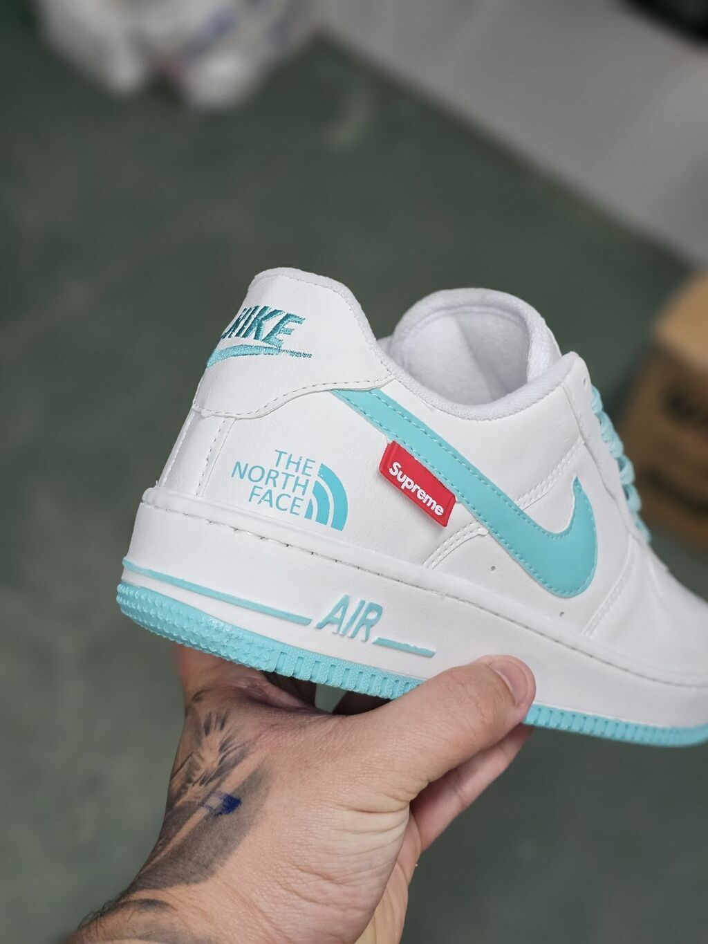Nike Air Force Supreme x The North Face