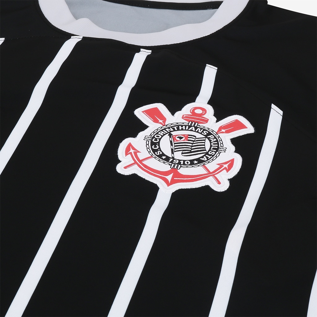 Camisa Nike Corinthians II 2023/2024 - Preto e Branco