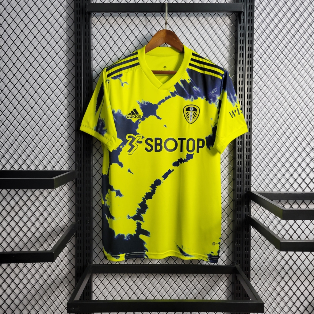 Camisa Adidas Leeds United II 2022 23 Amarelo