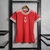 Camisa Feminina Adidas País de Gales I 2022/23 - Vermelha