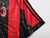 Camisa Adidas Retrô AC Milan III 1998/99 - Preto e Vermelho