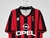 Camisa Lotto Retrô AC Milan II 1995/96 - Vermelho e Preto na internet