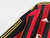 Camisa Adidas Retrô AC Milan I 2013/14 - Manga Longa Vermelho e Preto - Futclube