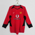 Camisa Nike Retrô Manchester United I 2002/04 - Manga Longa