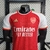 Camisa Adidas Versão Jogador Arsenal I 2023/24 - Vermelho e Dourado - comprar online