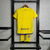 Conjunto Infantil Adidas Boca Juniors II 2023/24 - Amarelo