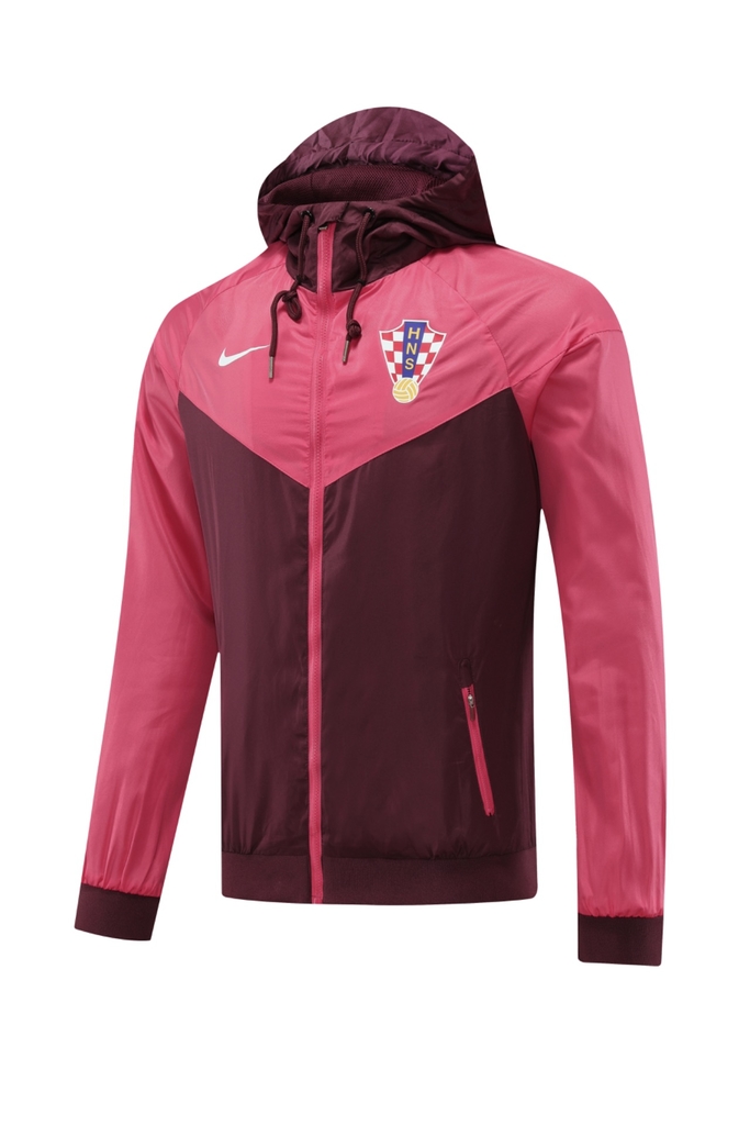 Jaqueta corta sales vento rosa nike