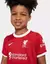Conjunto Infantil Nike Liverpool I 2023/24- Vermelho na internet