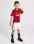 Conjunto Infantil Adidas Manchester United I 2023/24 - Vermelho