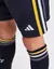 Conjunto Infantil Adidas Real Madrid II 2023/24 - Preto e Amarelo - Futclube